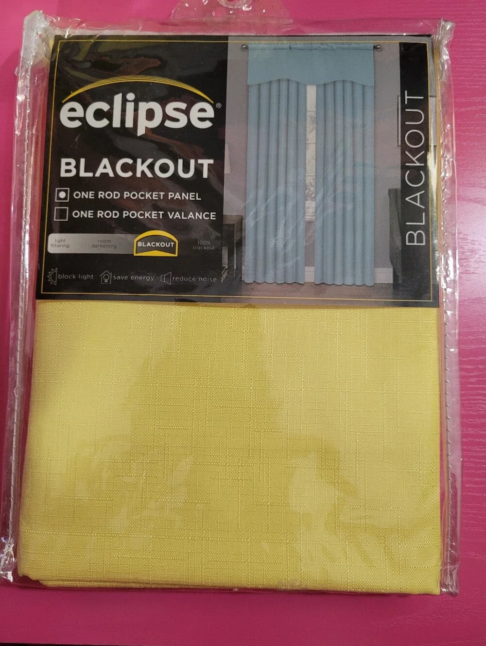 Eclipse Blackout One Rod Pocket Panel 42